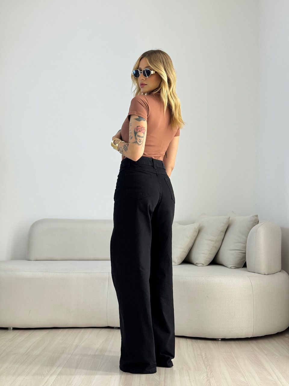 BODY MARINA MANGUINHA METAL CAPUCCINO 