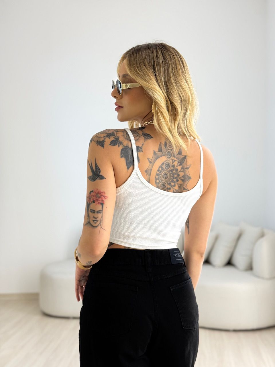 TOP CAMILA CANELADO OFF