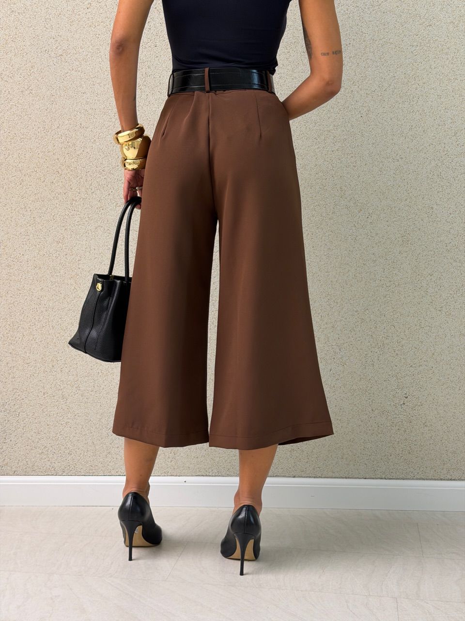 CALÇA PIETRA PANTACOURT CAFÉ