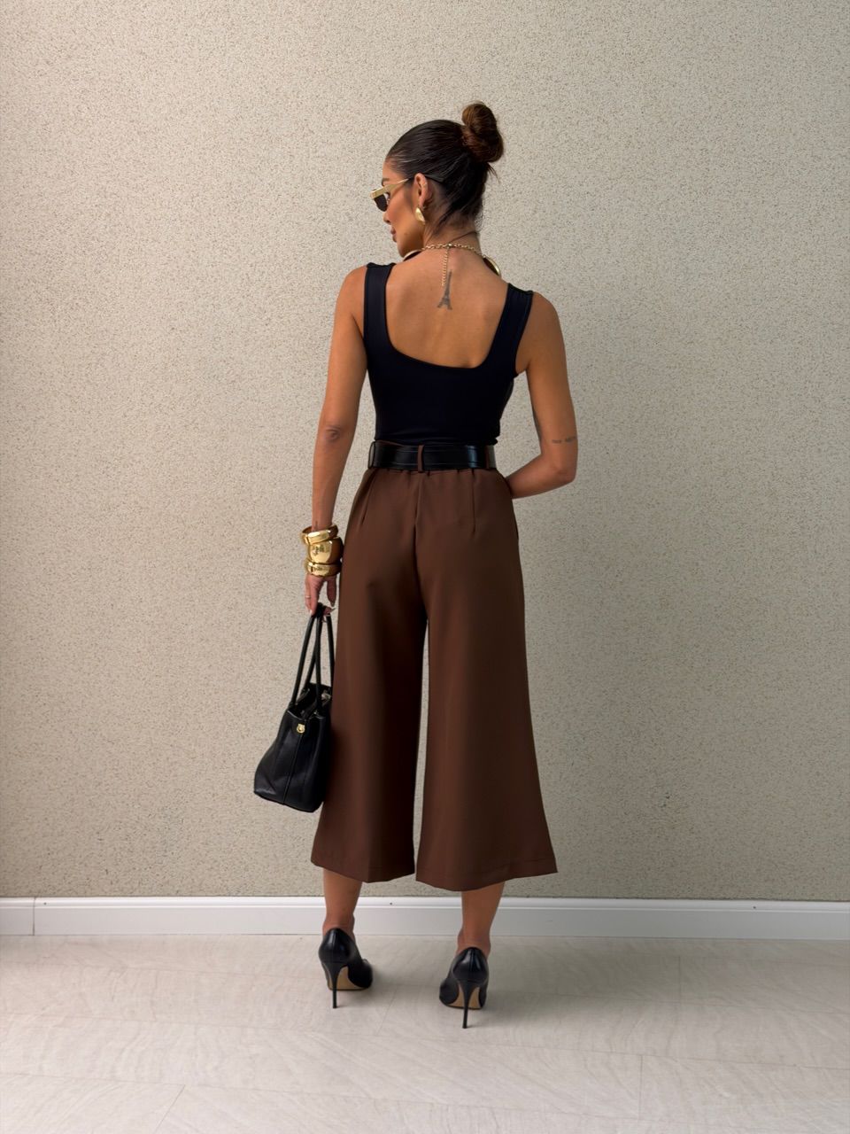 CALÇA PIETRA PANTACOURT CAFÉ