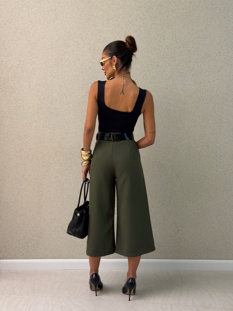 CALÇA PIETRA PANTACOURT VERDE