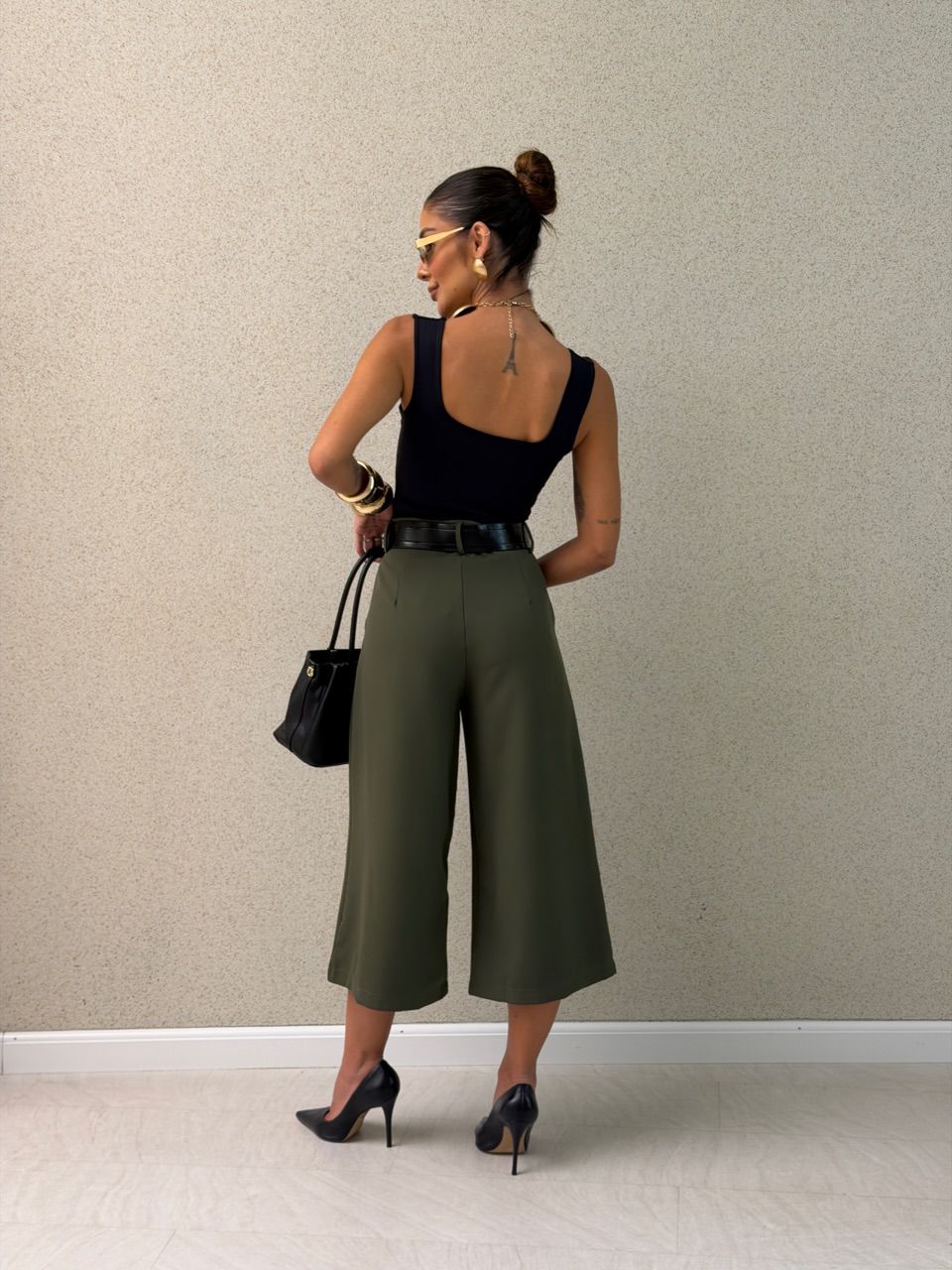 CALÇA PIETRA PANTACOURT VERDE