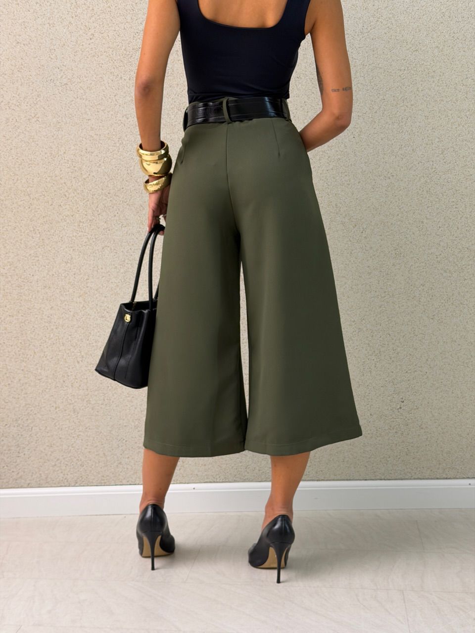 CALÇA PIETRA PANTACOURT VERDE