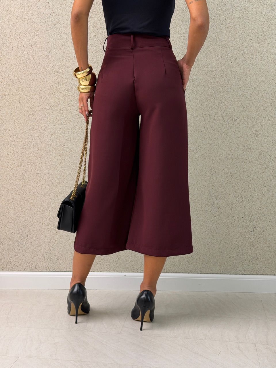 CALÇA PIETRA PANTACOURT VINHO