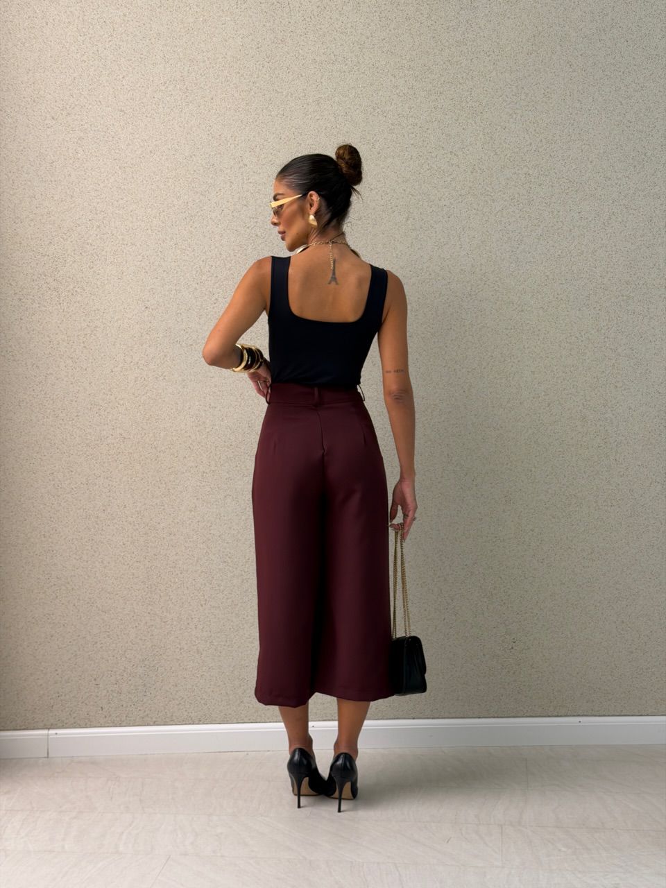 CALÇA PIETRA PANTACOURT VINHO