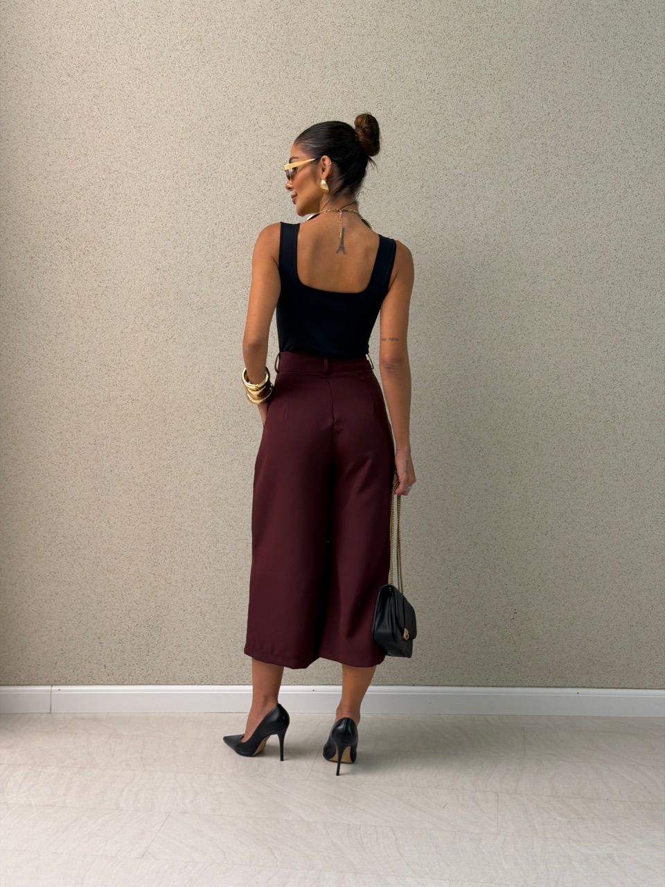 CALÇA PIETRA PANTACOURT VINHO