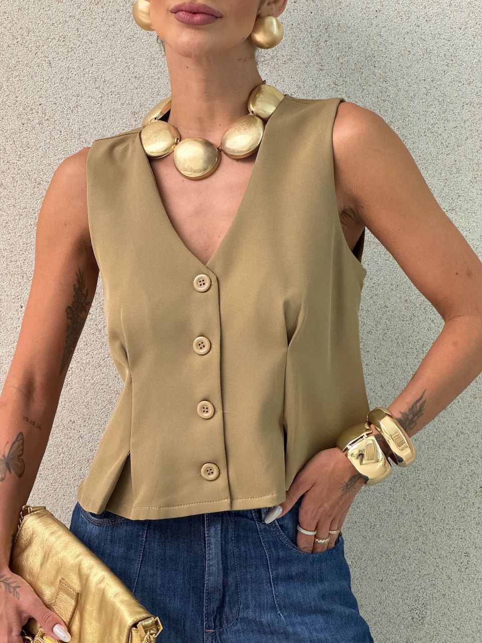 COLETE EDILENE ALFAIATARIA CAQUI