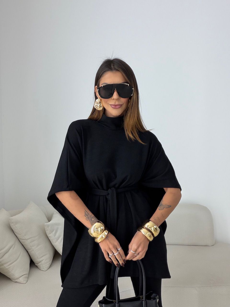 CONJUNTO IOLANDA FAIXA PRETO
