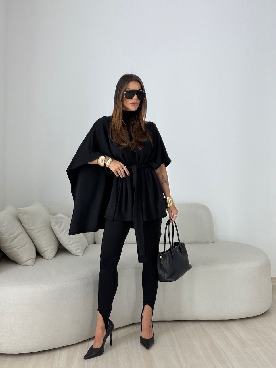 CONJUNTO IOLANDA FAIXA PRETO