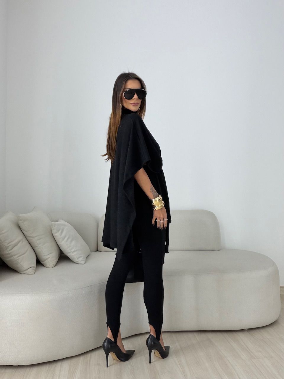 CONJUNTO IOLANDA FAIXA PRETO