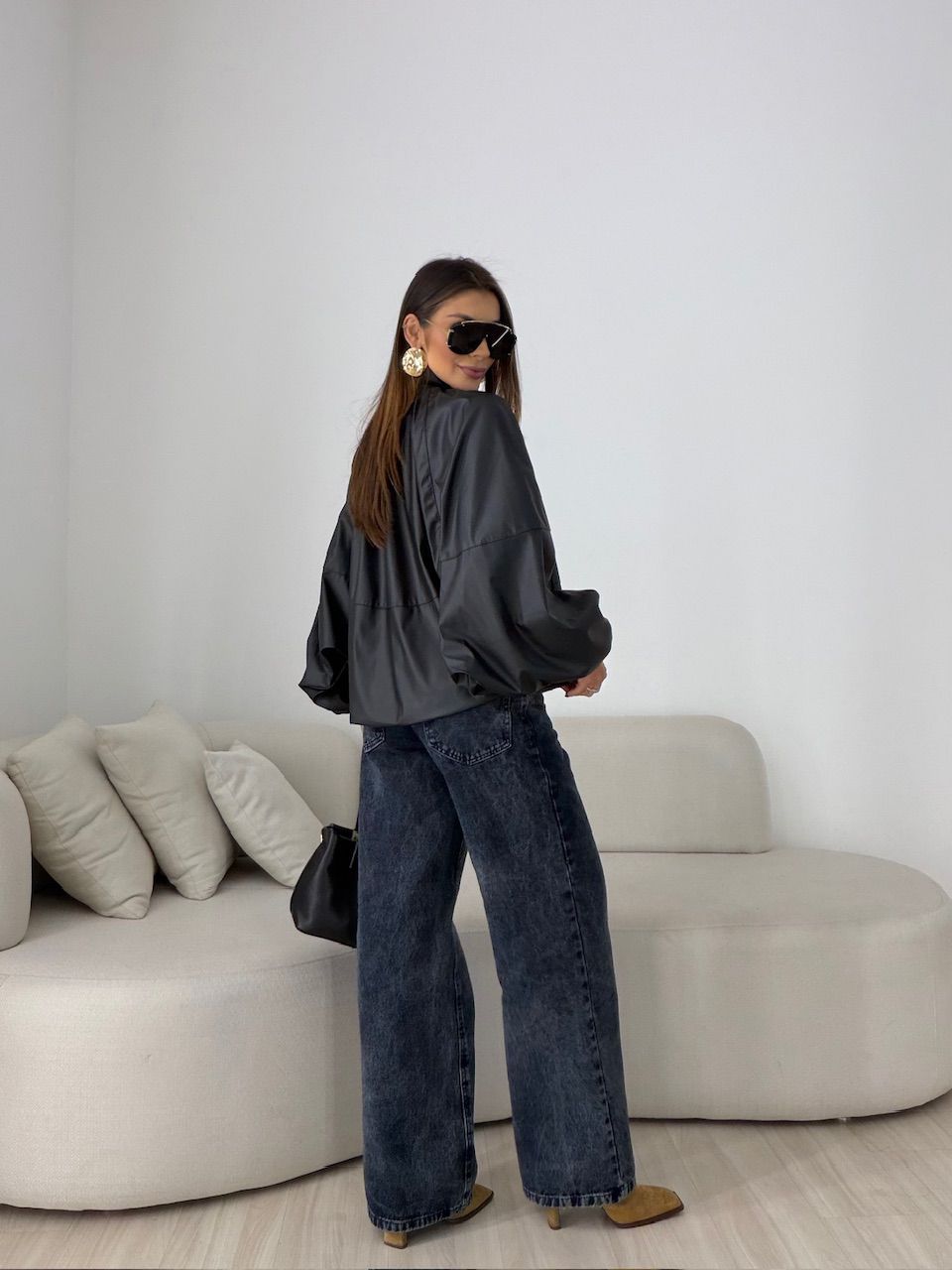 JAQUETA ANASTACIA MORCEGO PRETO