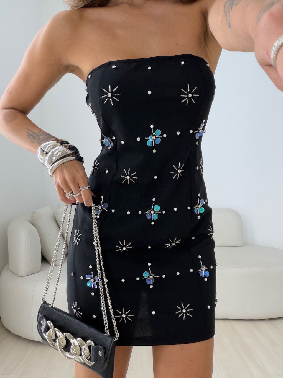 VESTIDO ISABELA TOMARA QUE CAIA PRETO