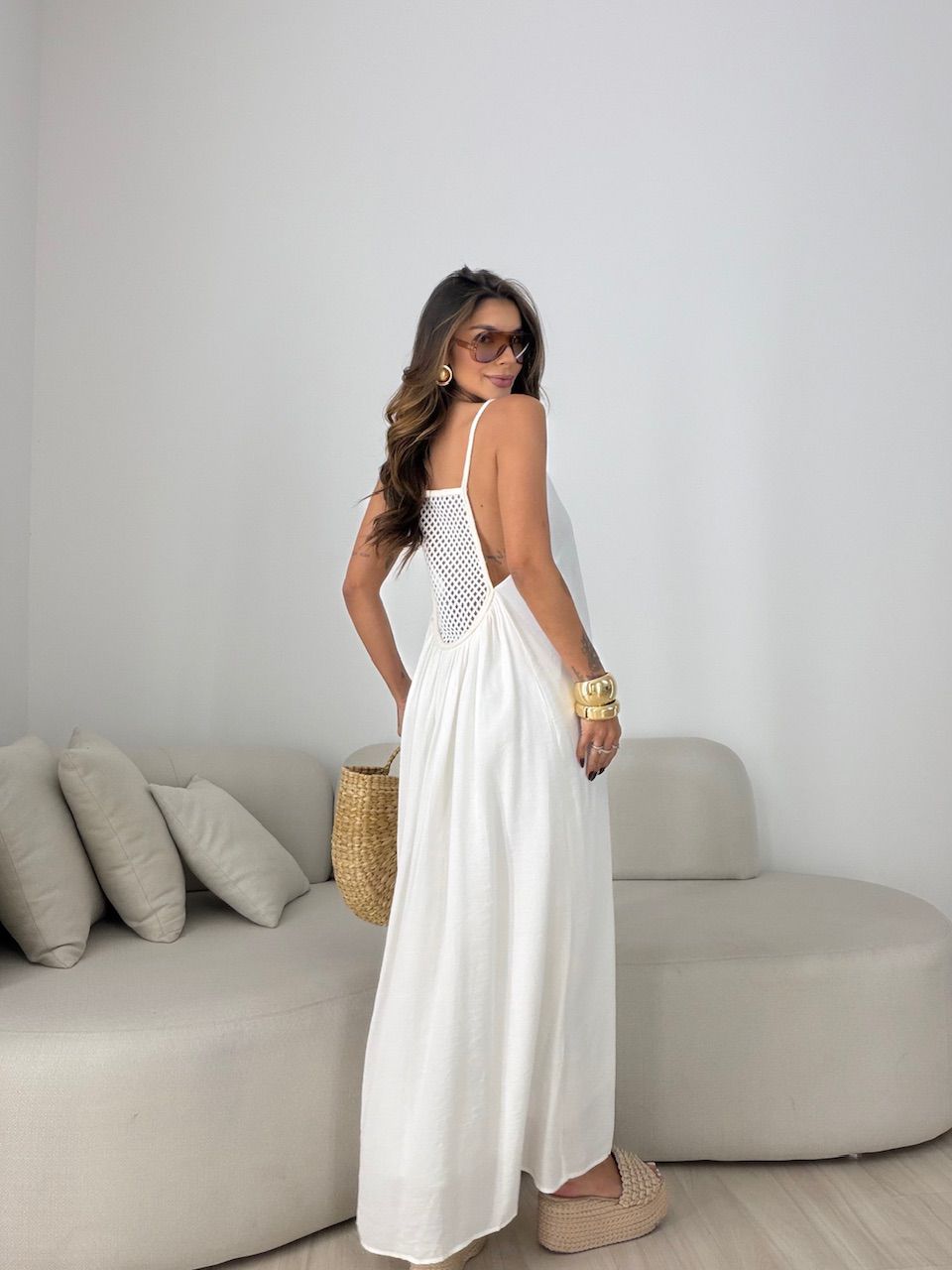 VESTIDO MORGANA CONCHA OFF