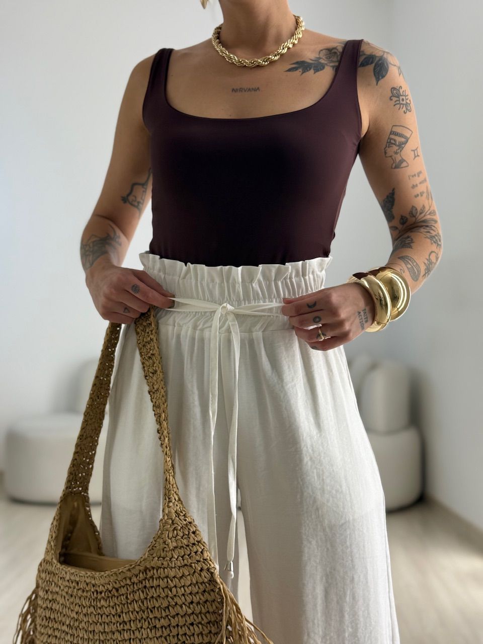 CALÇA MEL LASTEX OFF