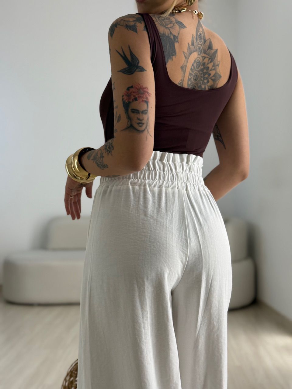 CALÇA MEL LASTEX OFF