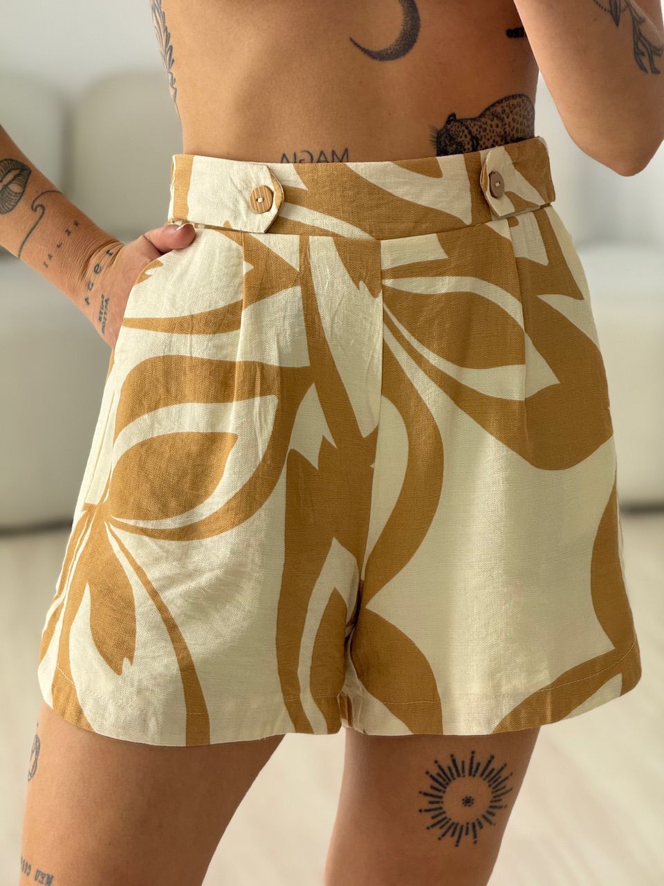 CONJUNTO LOLA ESTAMPADO NUDE