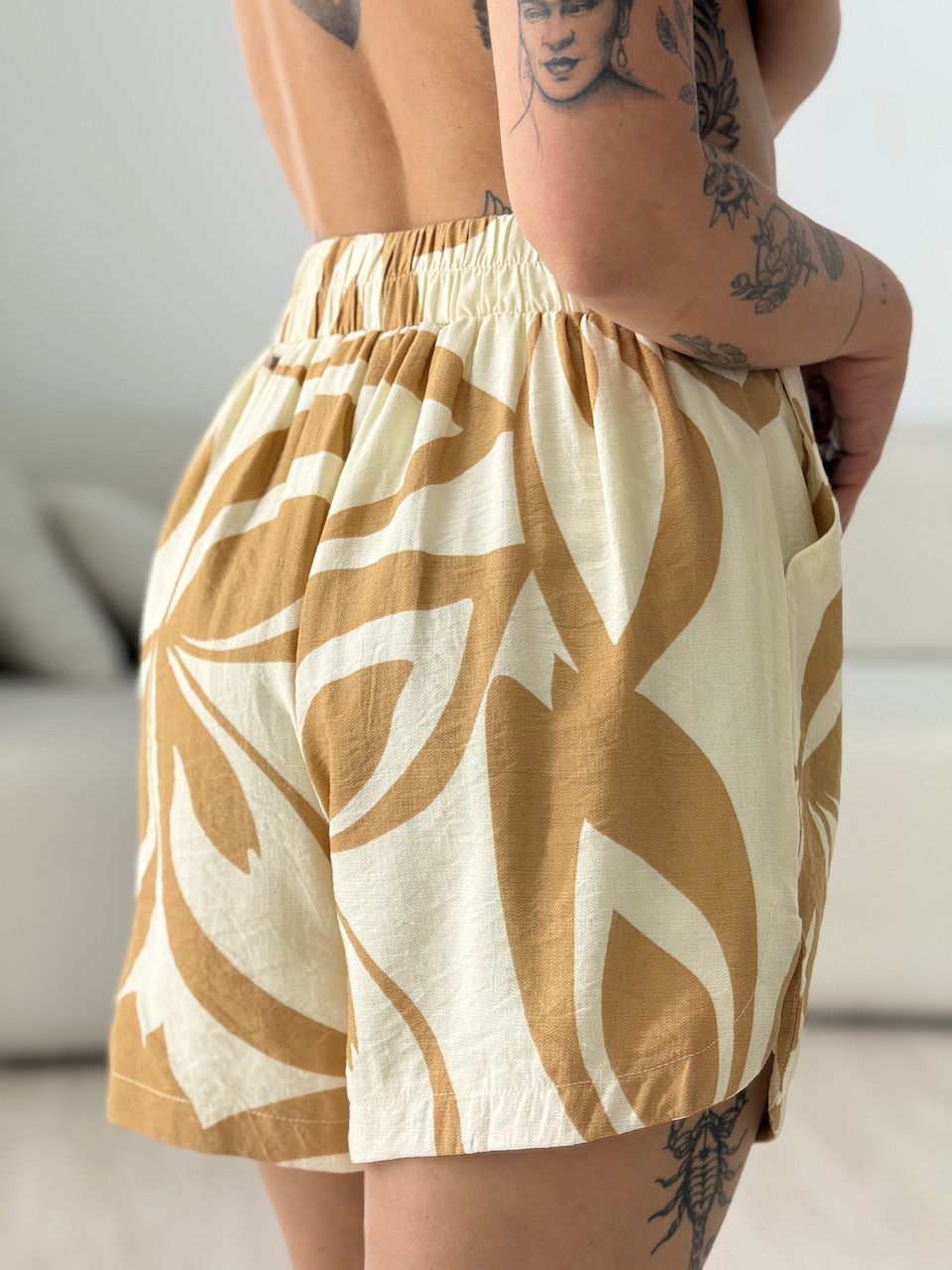 CONJUNTO LOLA ESTAMPADO NUDE