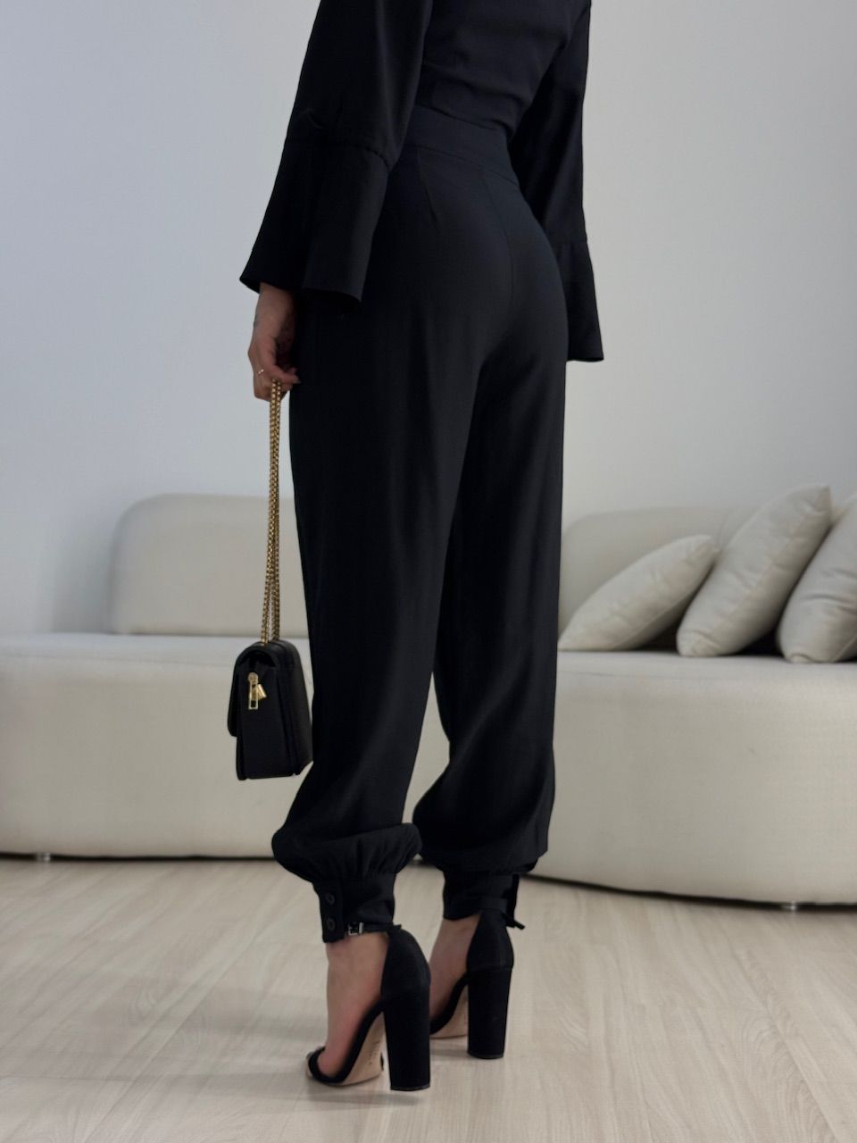 CONJUNTO MADONNA AMARRAÇÃO PRETO