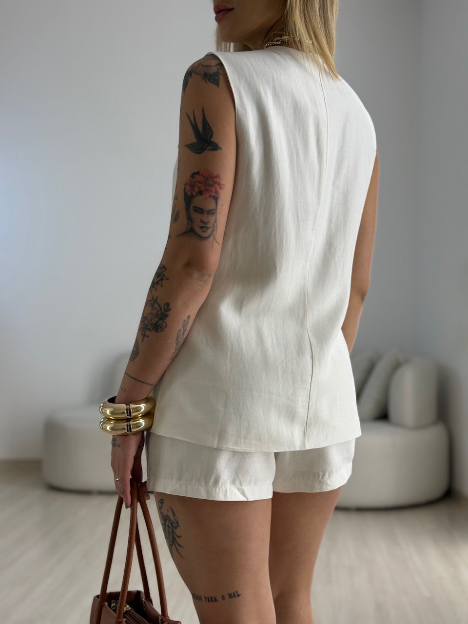 CONJUNTO NANY COLETE SHORT OFF