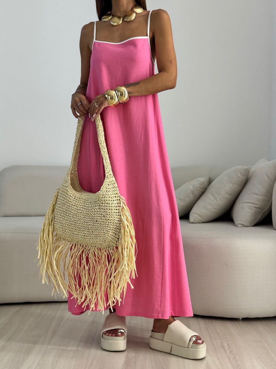 VESTIDO DIANA VIÉS PINK