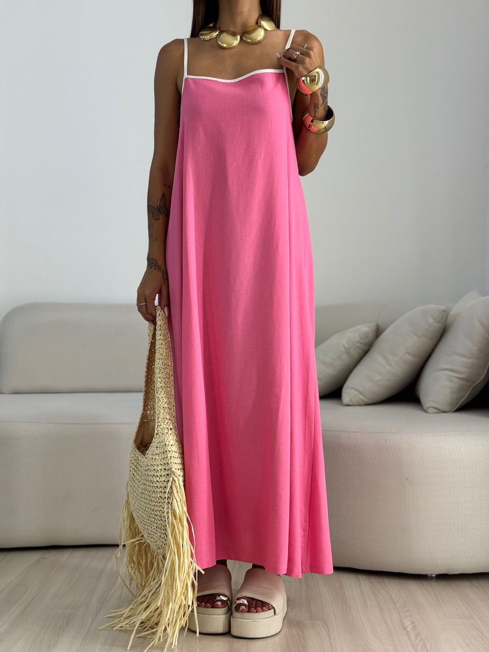 VESTIDO DIANA VIÉS PINK