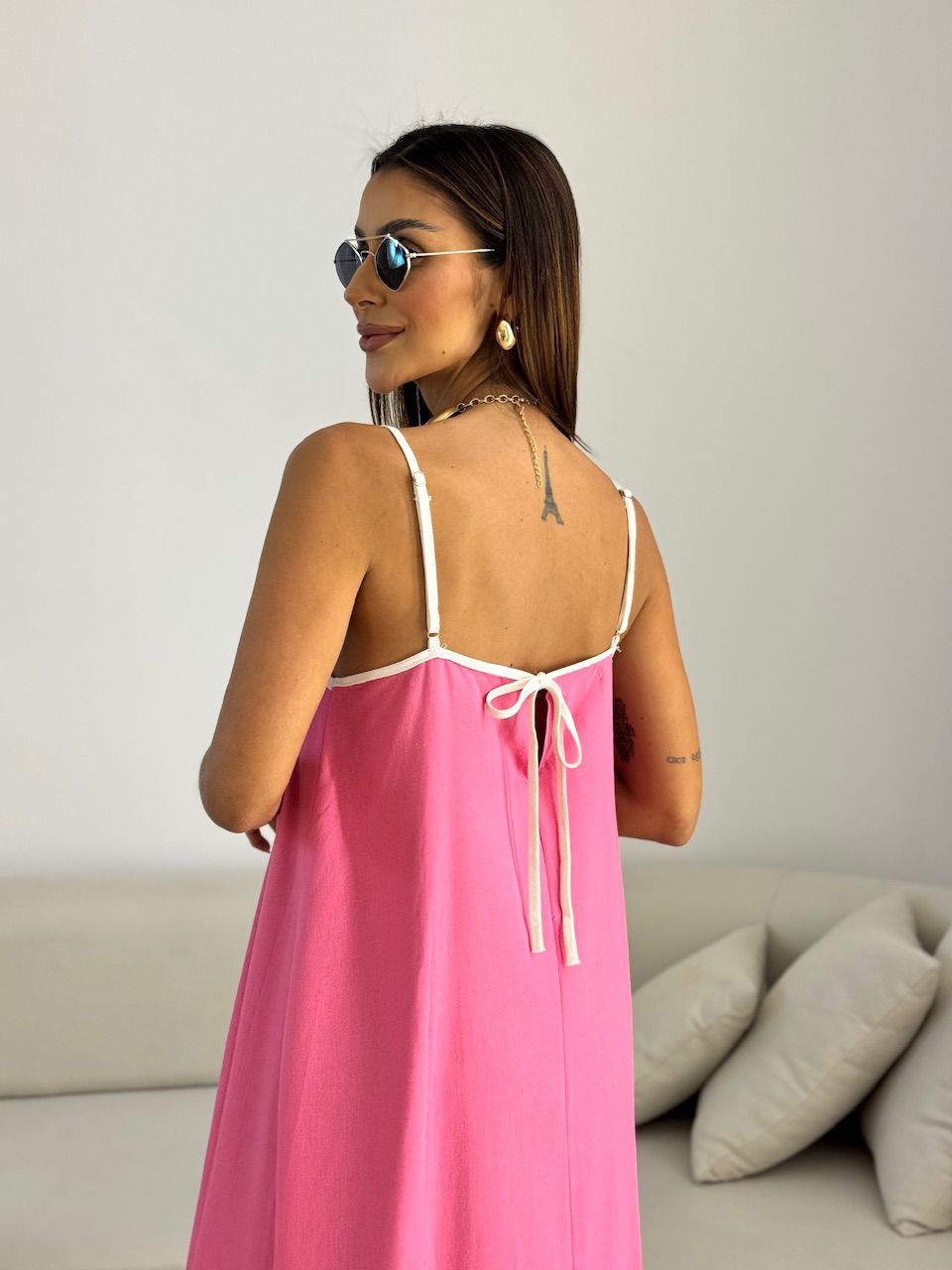 VESTIDO DIANA VIÉS PINK