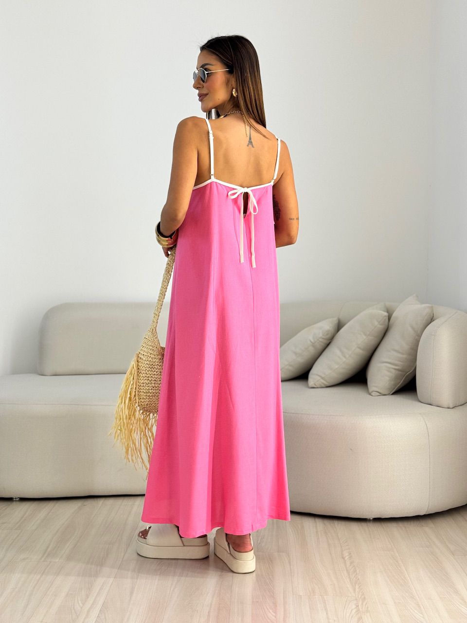 VESTIDO DIANA VIÉS PINK
