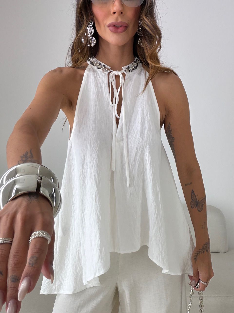 BLUSA ALICE APLICAÇÕES OFF