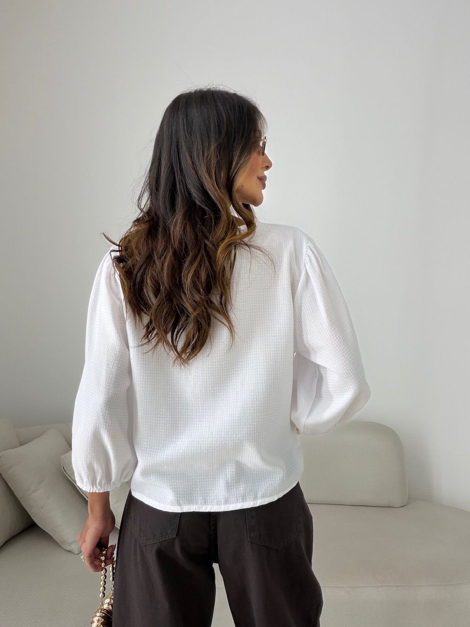 BLUSA NATÁLIA MANGA 3/4 OFF