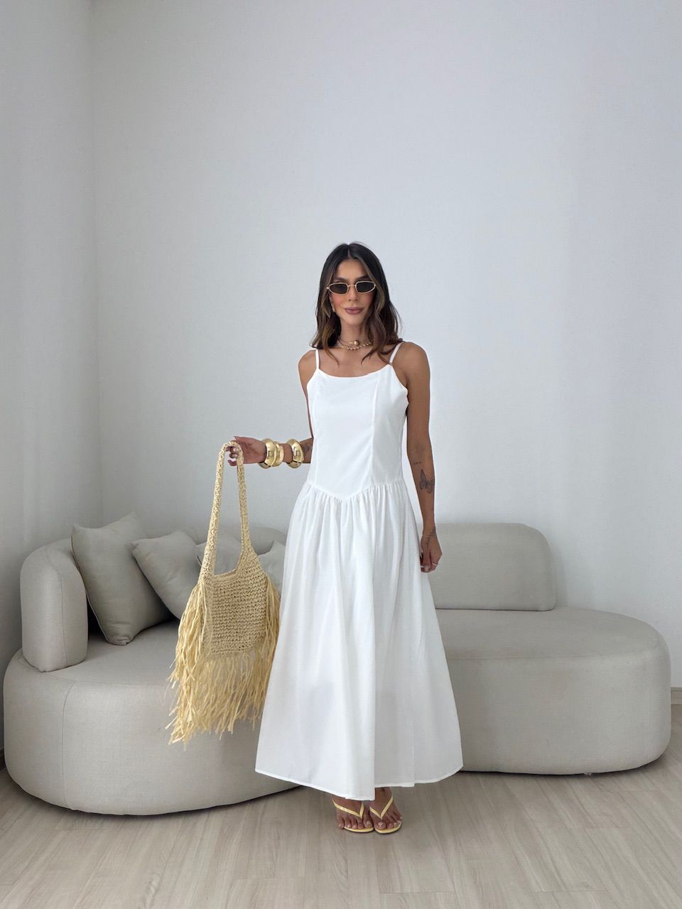 VESTIDO ALEXANDRA ALCINHA OFF