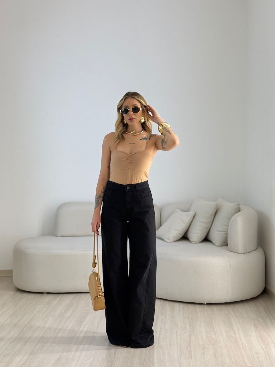 BODY LUANA ALCINHA NUDE