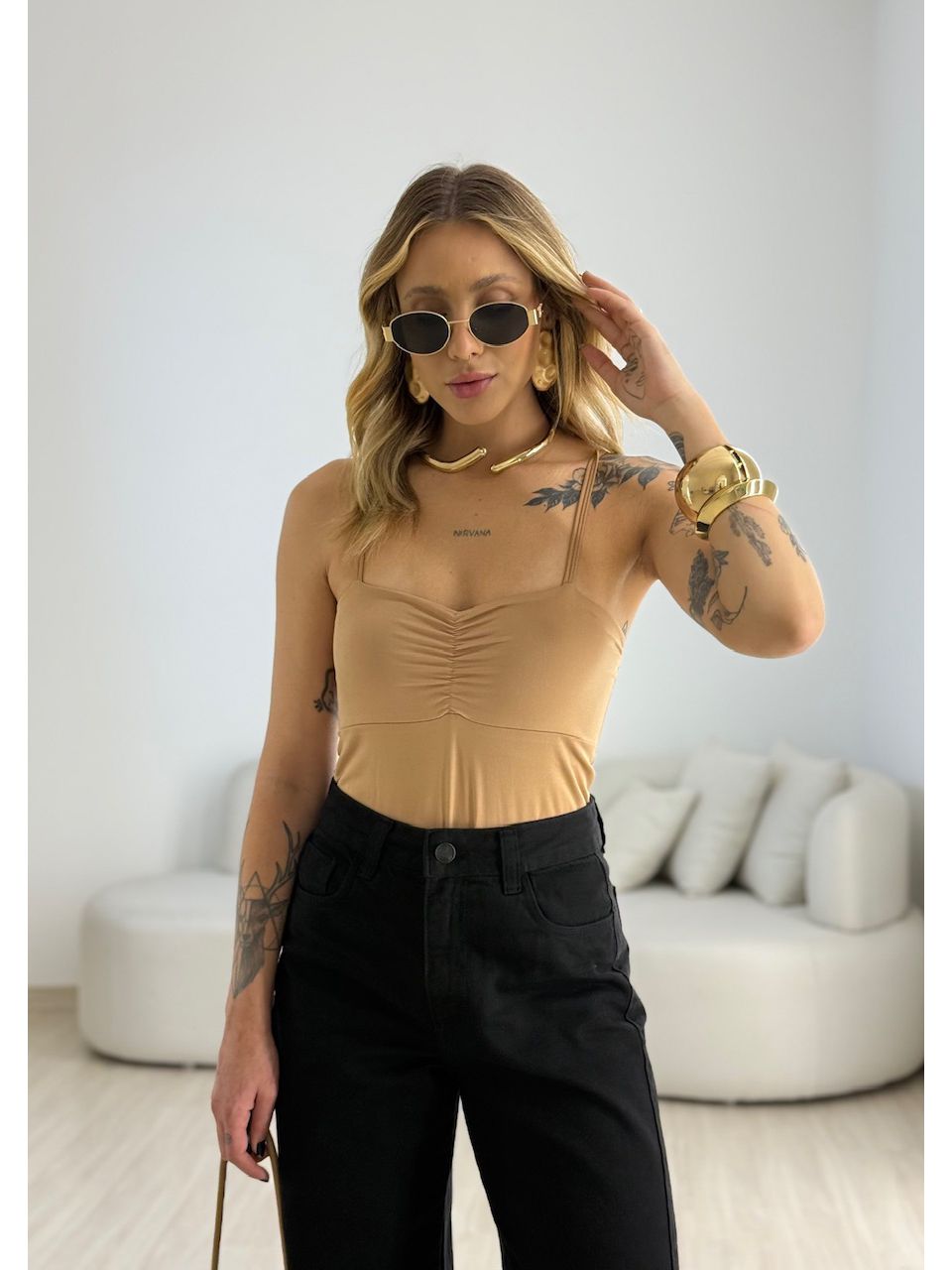 BODY LUANA ALCINHA NUDE - 0071270049 - CAROLLA FERRARO