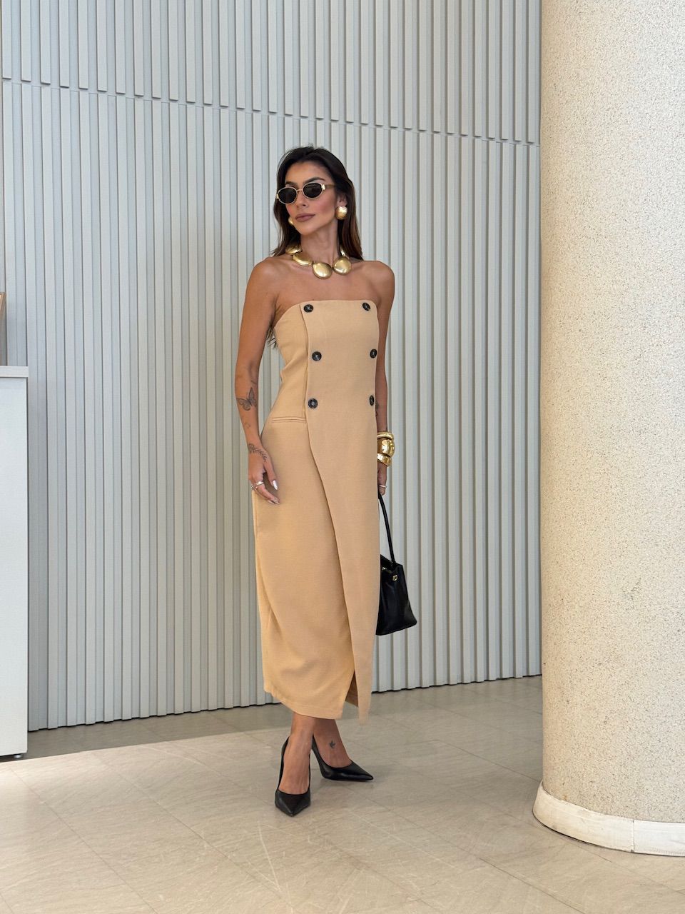 VESTIDO SUELI TOMARA QUE CAIA NUDE