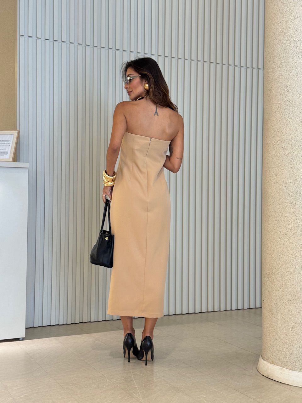 VESTIDO SUELI TOMARA QUE CAIA NUDE