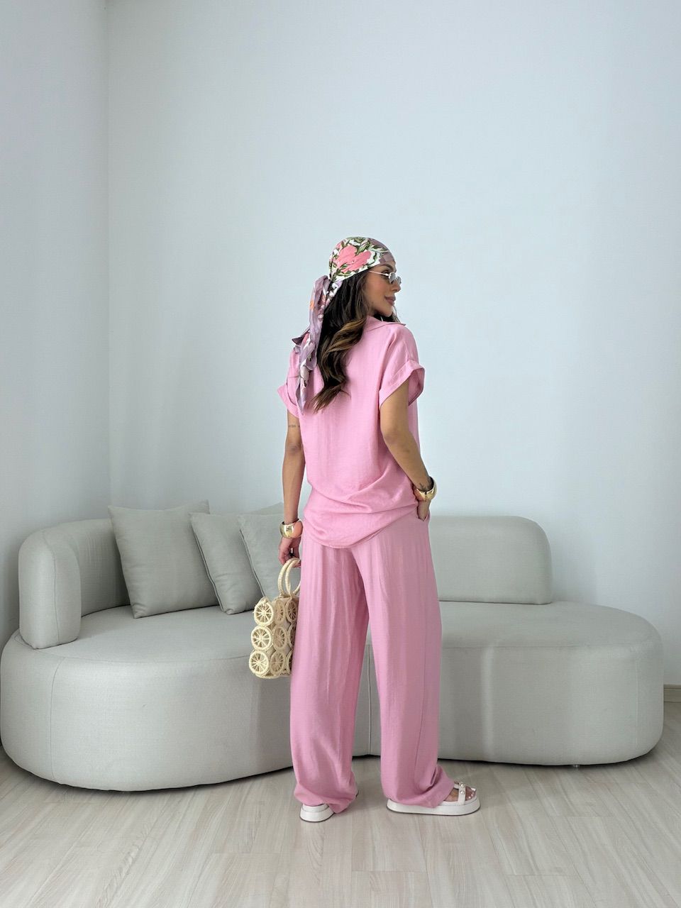 CONJUNTO MELINA CALÇA ROSA