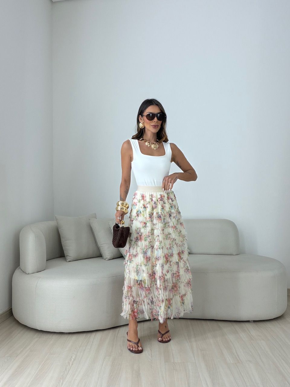 SAIA CRISTIANE FLORES MARFIM