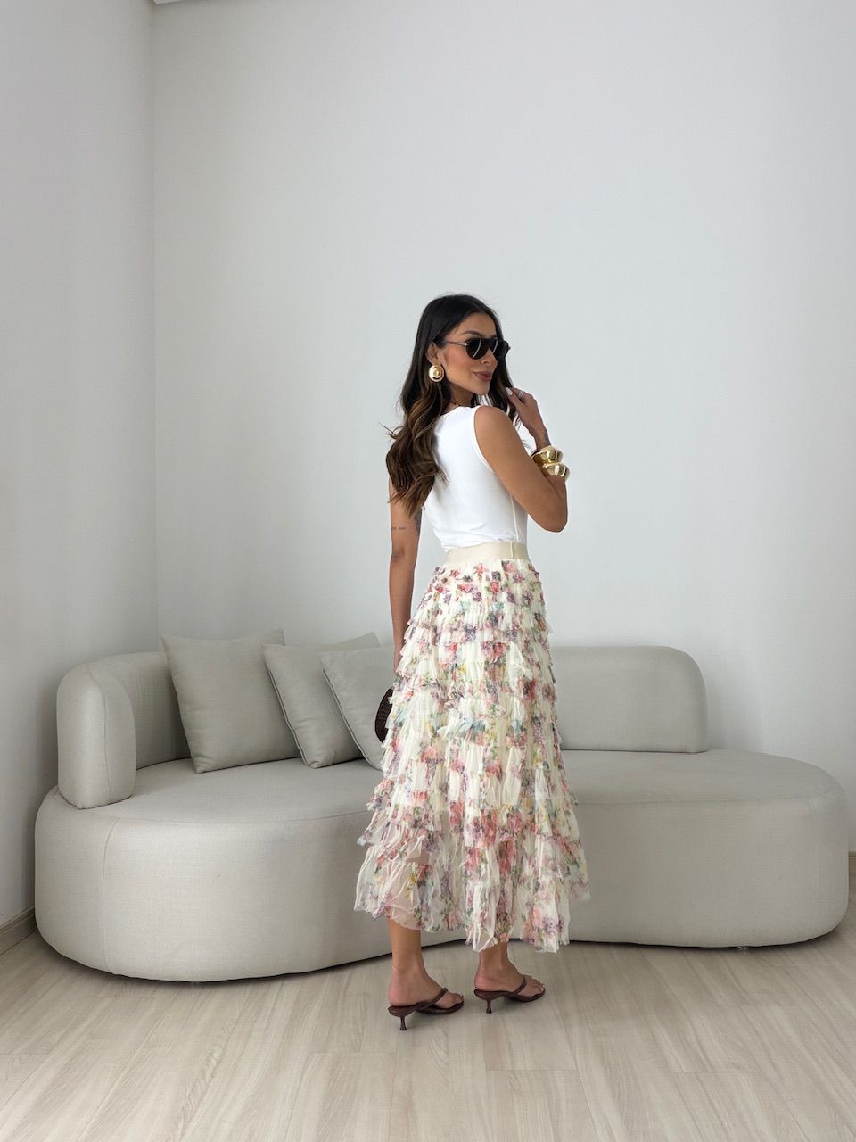 SAIA CRISTIANE FLORES MARFIM