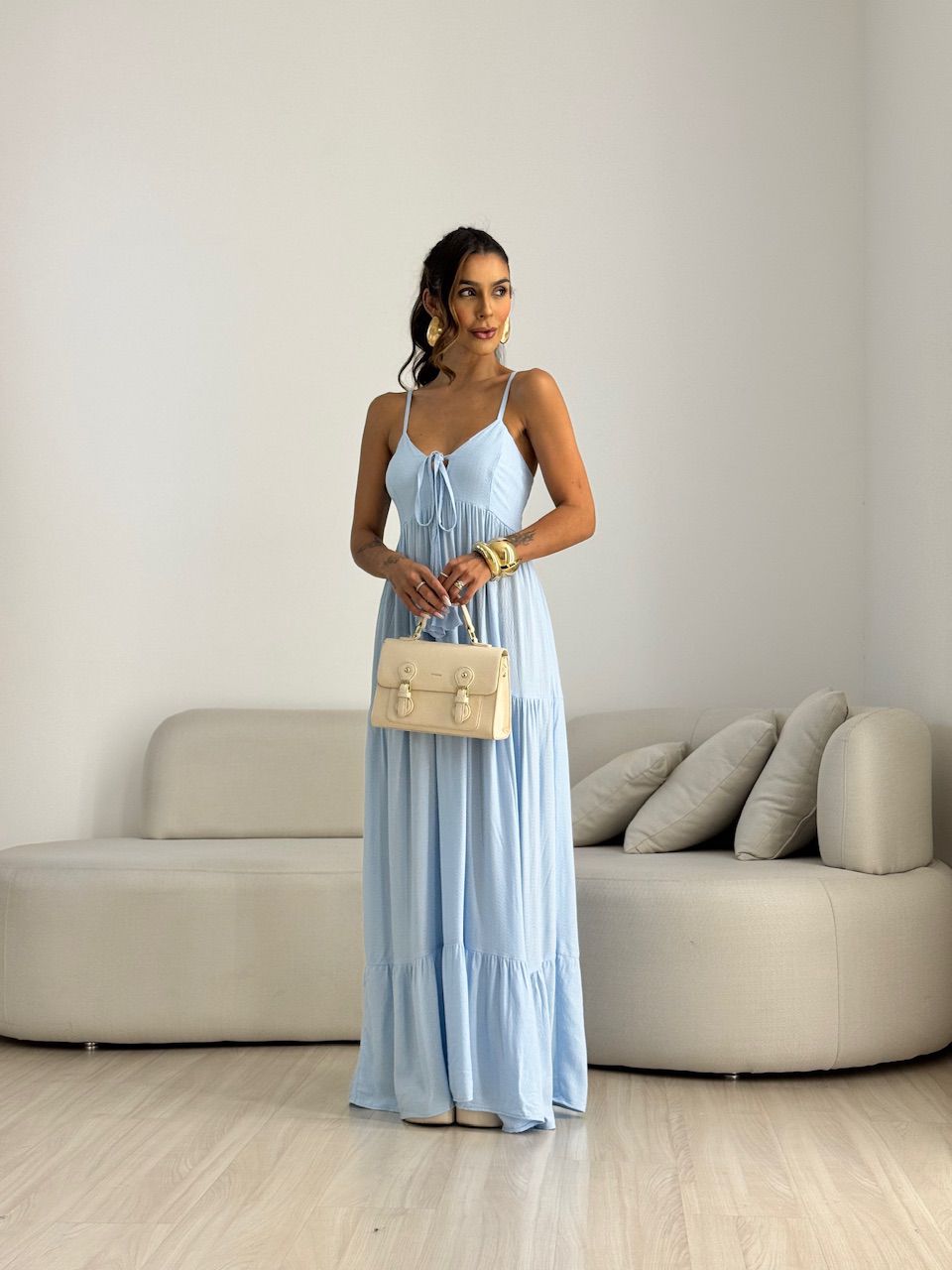 VESTIDO CECÍLIA ALCINHA AZUL