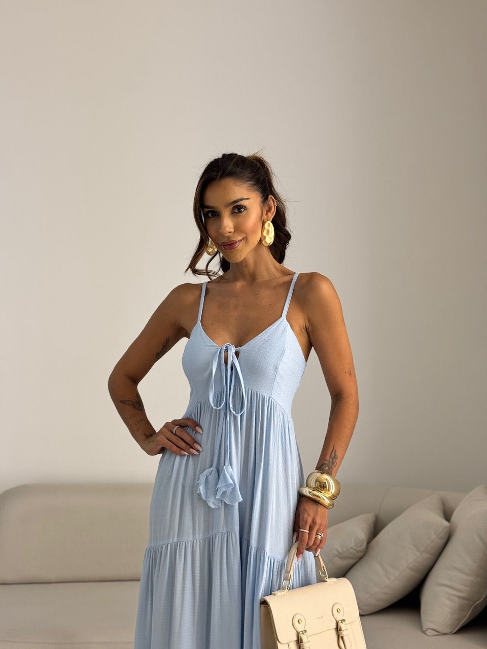 VESTIDO CECÍLIA ALCINHA AZUL