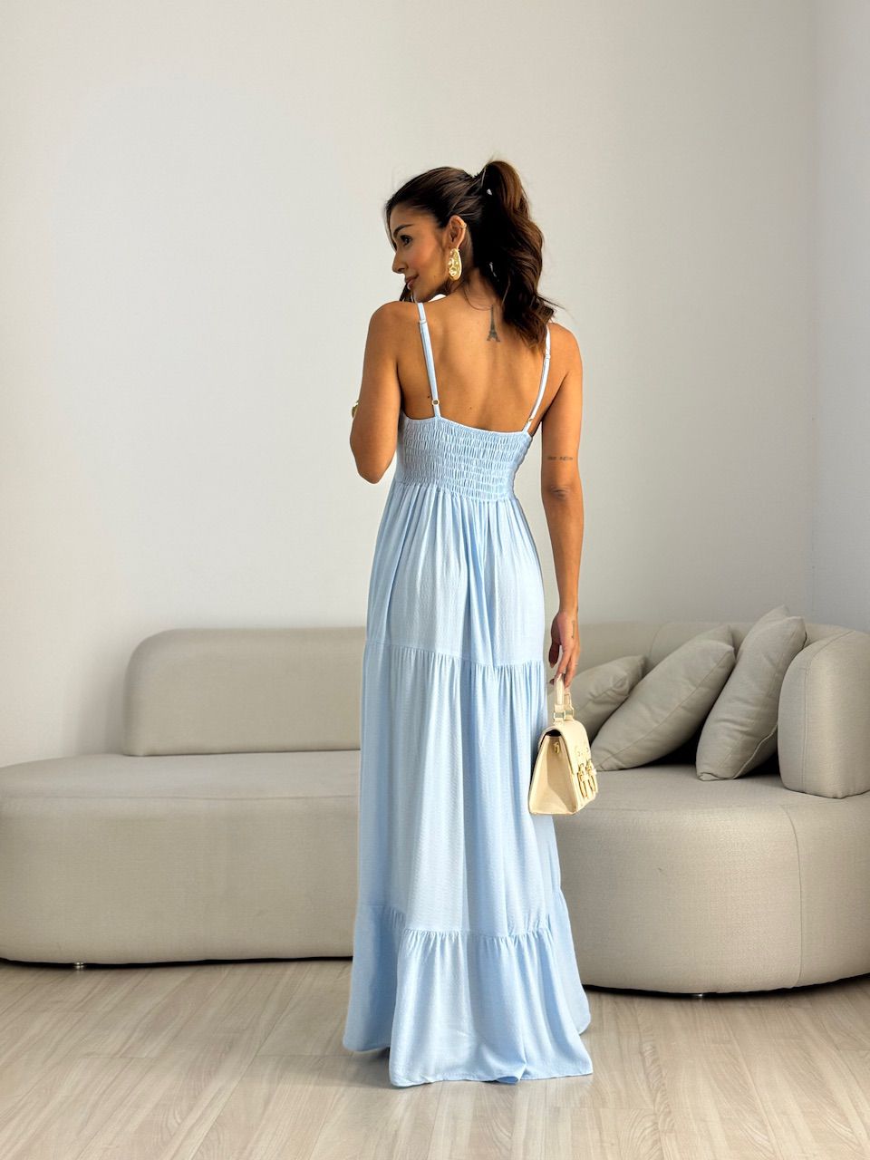 VESTIDO CECÍLIA ALCINHA AZUL