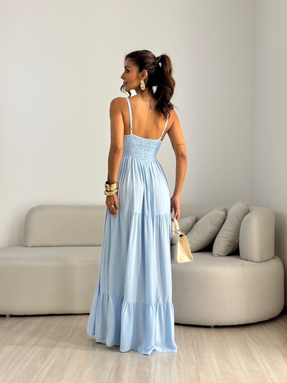 VESTIDO CECÍLIA ALCINHA AZUL