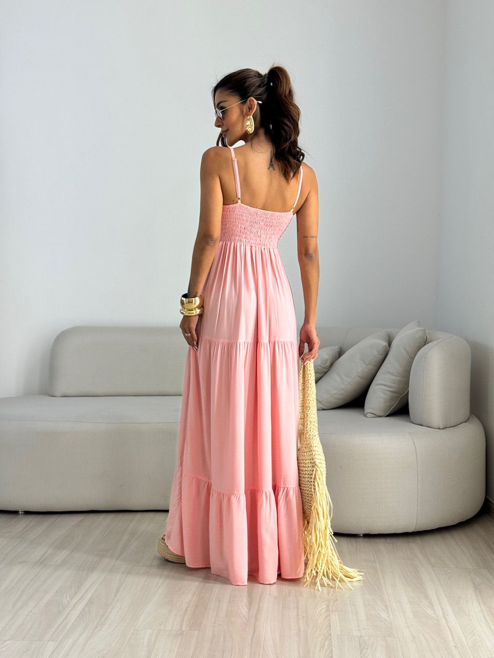 VESTIDO CECÍLIA ALCINHA ROSA