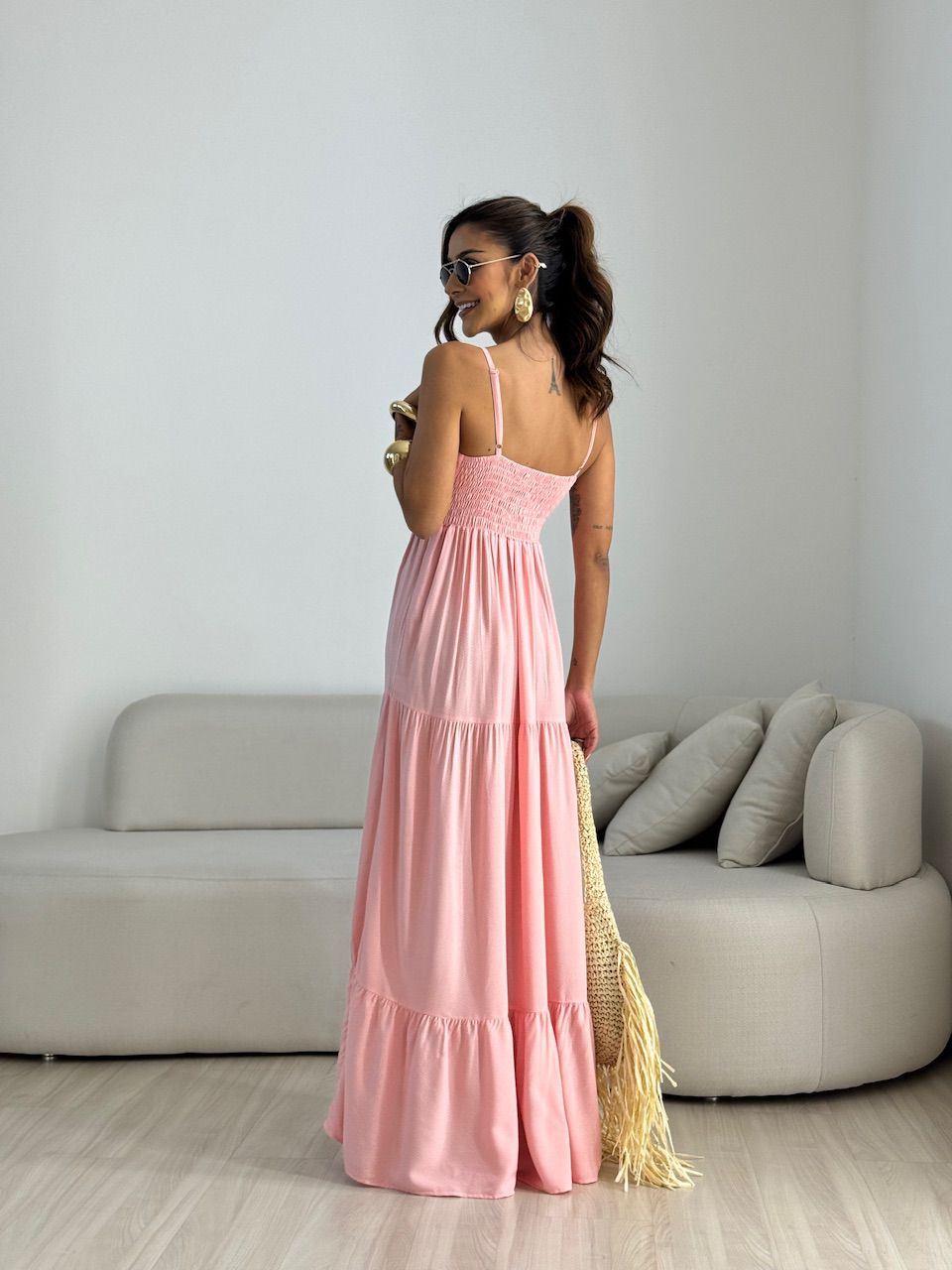 VESTIDO CECÍLIA ALCINHA ROSA