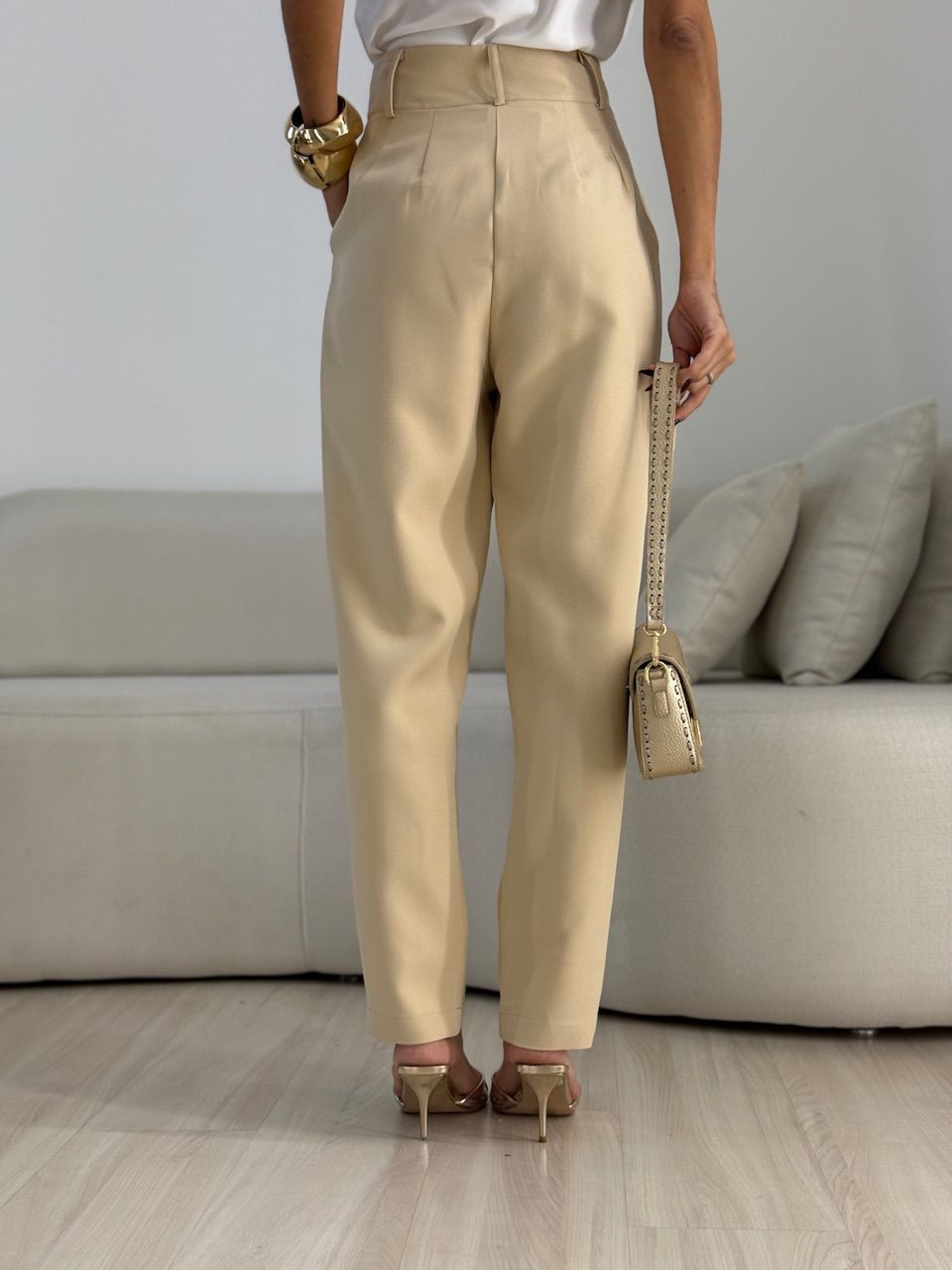 CALÇA ADA CENOURA NUDE