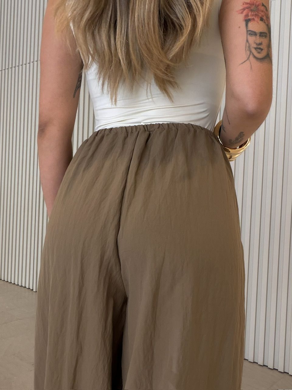 CALÇA ALINE ALADIM CAQUI