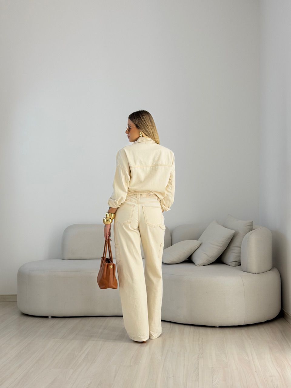 CALÇA LILIAN JEANS CRU