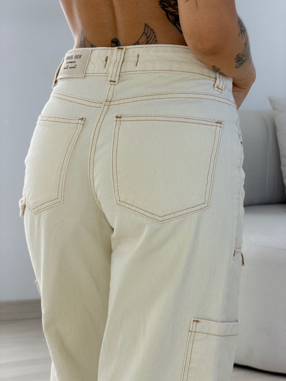 CALÇA LILIAN JEANS CRU