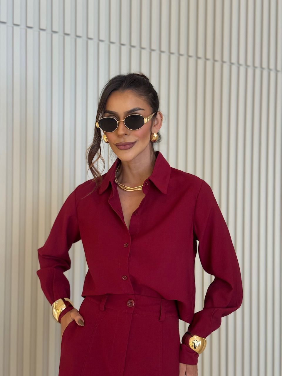 CONJUNTO NADY SAIA VINHO