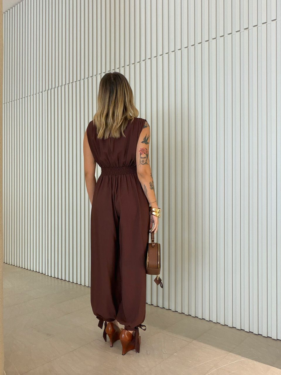 MACACÃO LIDIANE ALADIM CAFÉ