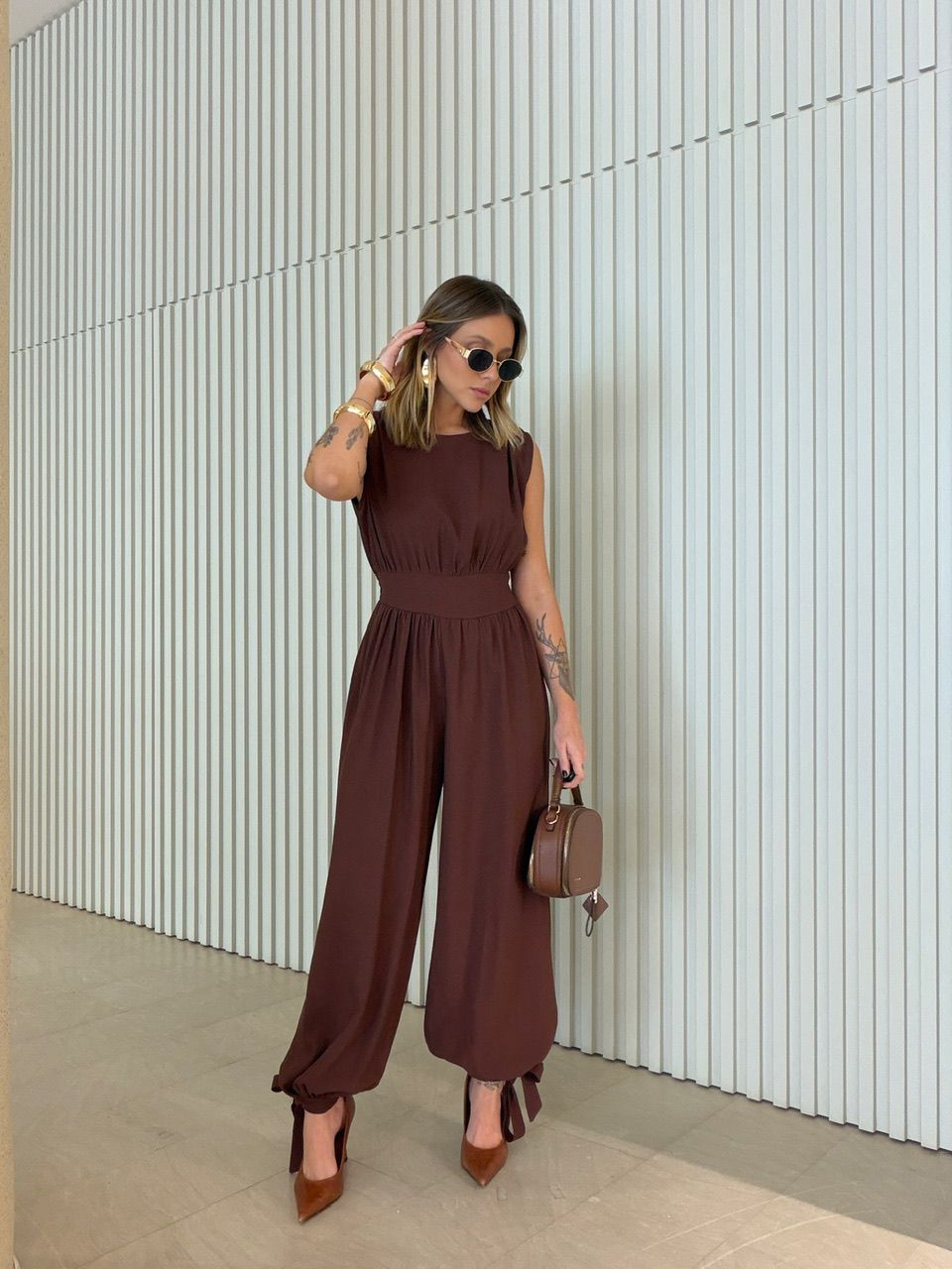 MACACÃO LIDIANE ALADIM CAFÉ